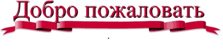 Добро пожаловать!