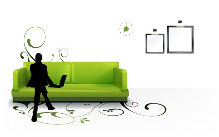 Фон для рекламы мебели