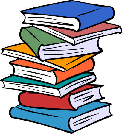 Стопка школьных книг