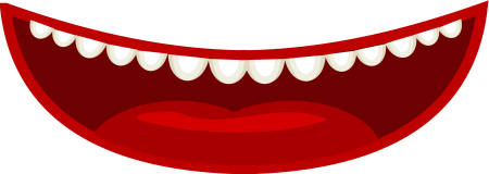 Мультяшный рот клипарт (47 фото)
