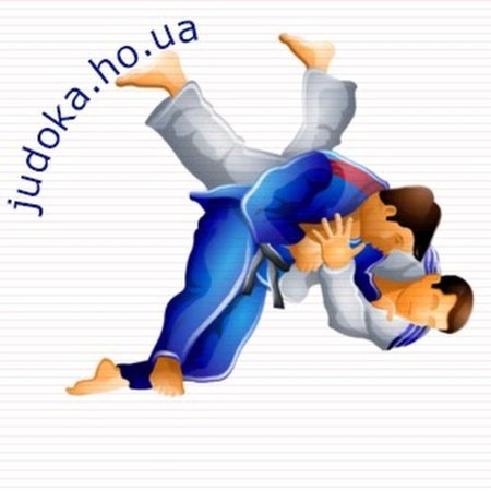 Дзюдо рисунок на прозрачном фоне