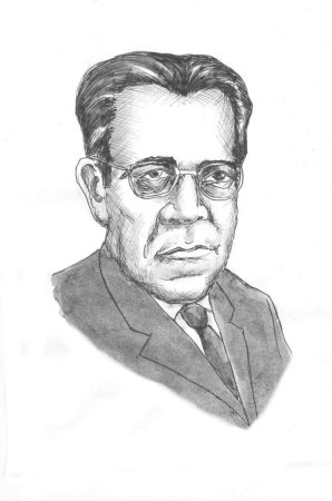 Портрет Самуила Яковлевича Маршака