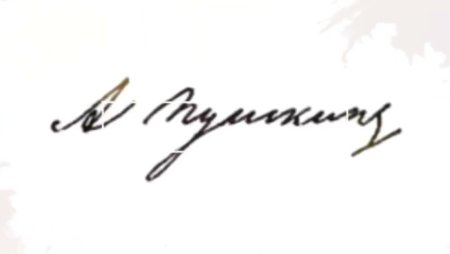 Александр Сергеевич Пушкин профиль
