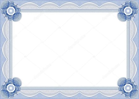Паттерн для сертификата