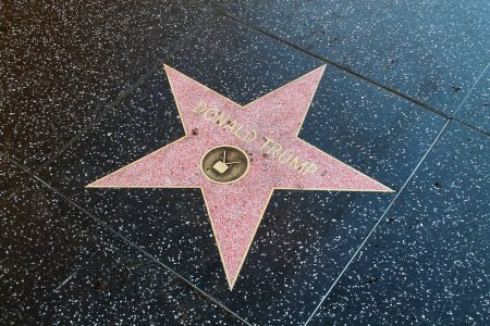 Дональд Трамп на аллее славы
