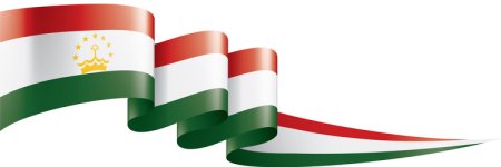 Флаг Таджикистана лента