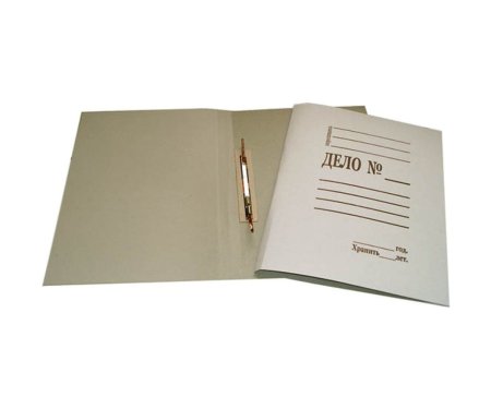 Папка-скоросшиватель, картонная, «дело №», а4