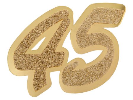 Цифра 45 красивая