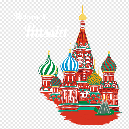 Василий Блаженный собор вектор