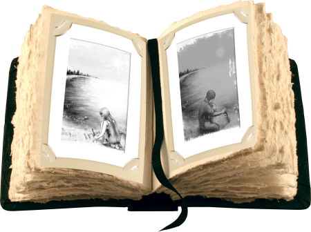 Рамка в виде книги