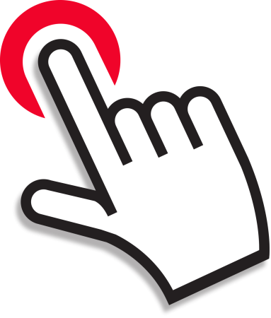 Значок нажатия