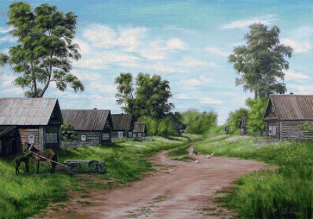Деревня Никола "родная деревня" Николай рубцов