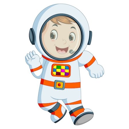 Мультяшные космонавты