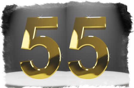 55 Лет цифры