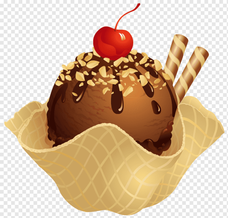 Силуэт мороженого
