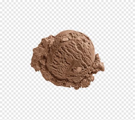 Шоколадное мороженое для фотошопа