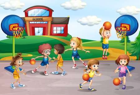 Спортивные игры иллюстрация