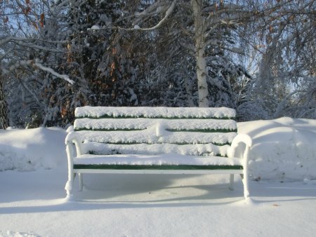 Клипарт зимняя скамейка (46 фото)