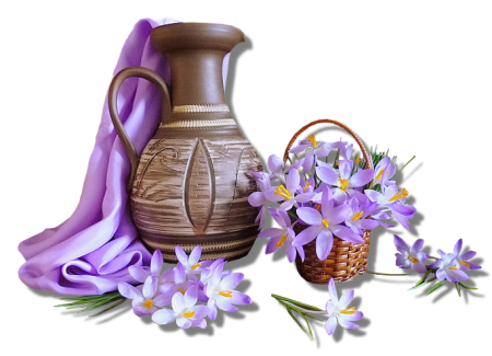 Цветы в кувшине