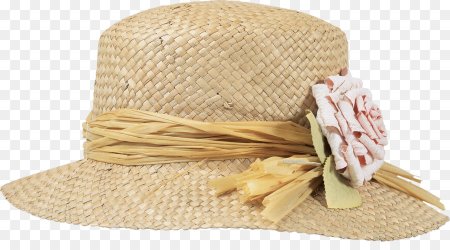 Шапка из соломы