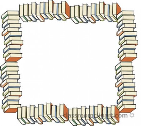 Рамка из книжек