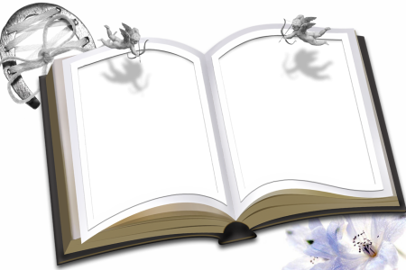 Рамка в виде книги