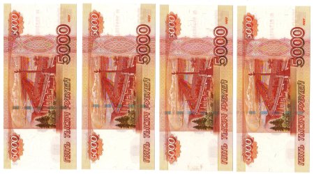 Изображение денежных купюр