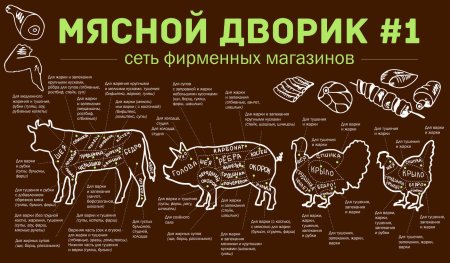Разделка говядины схема