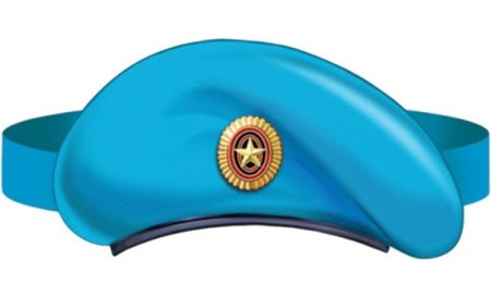 Маска-ободок "берет ВДВ"