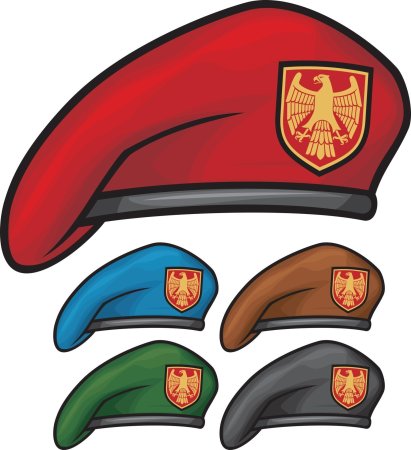 Military Beret вектор
