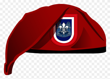 Краповый берет вектор