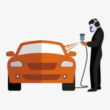Покраска авто баннер