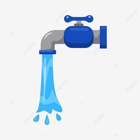 Кран водопровод вектор