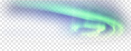 Северное сияние без фона