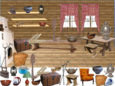 Игра русская изба