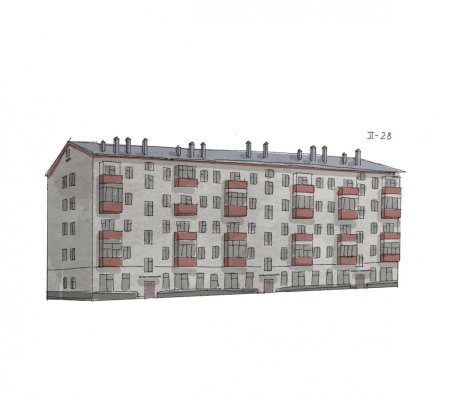 Жилой дом 5 этажей хрущевка