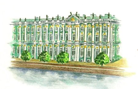 СПБ вектор Эрмитаж