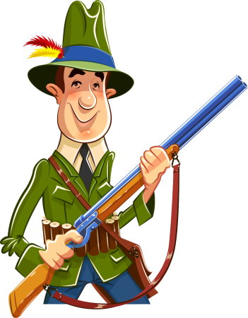 Охотники мультяшные