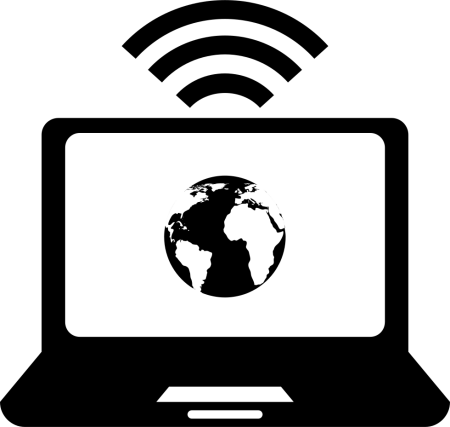Векторное изображение интернет