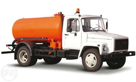 Вакуумная цистерна на шасси ГАЗ 33098