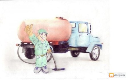 Ассенизаторская машина КАМАЗ
