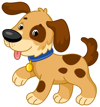 Щенок мультяшный