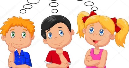 Мальчик думает