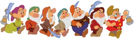Гномы из Белоснежки