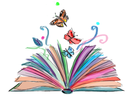 Книга на прозрачном фоне