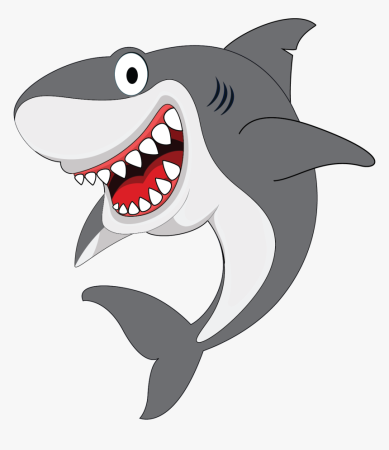 Shark мультяшная