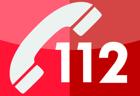 Служба спасения 112 логотип