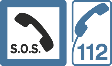 Значок телефона 112