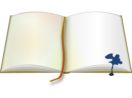 Изображение раскрытой книги