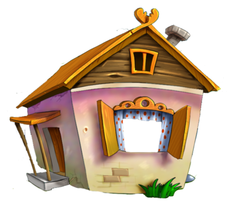 Мультяшные домики